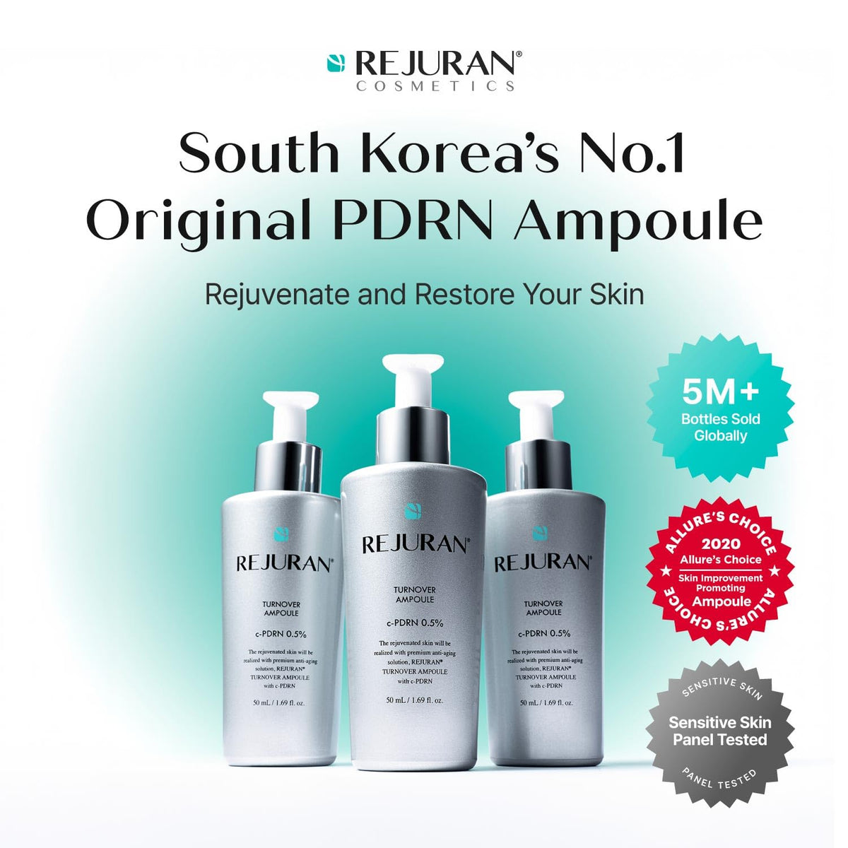 REJURAN pipette dispensing serum drop to demonstrate texture and easy application benefit