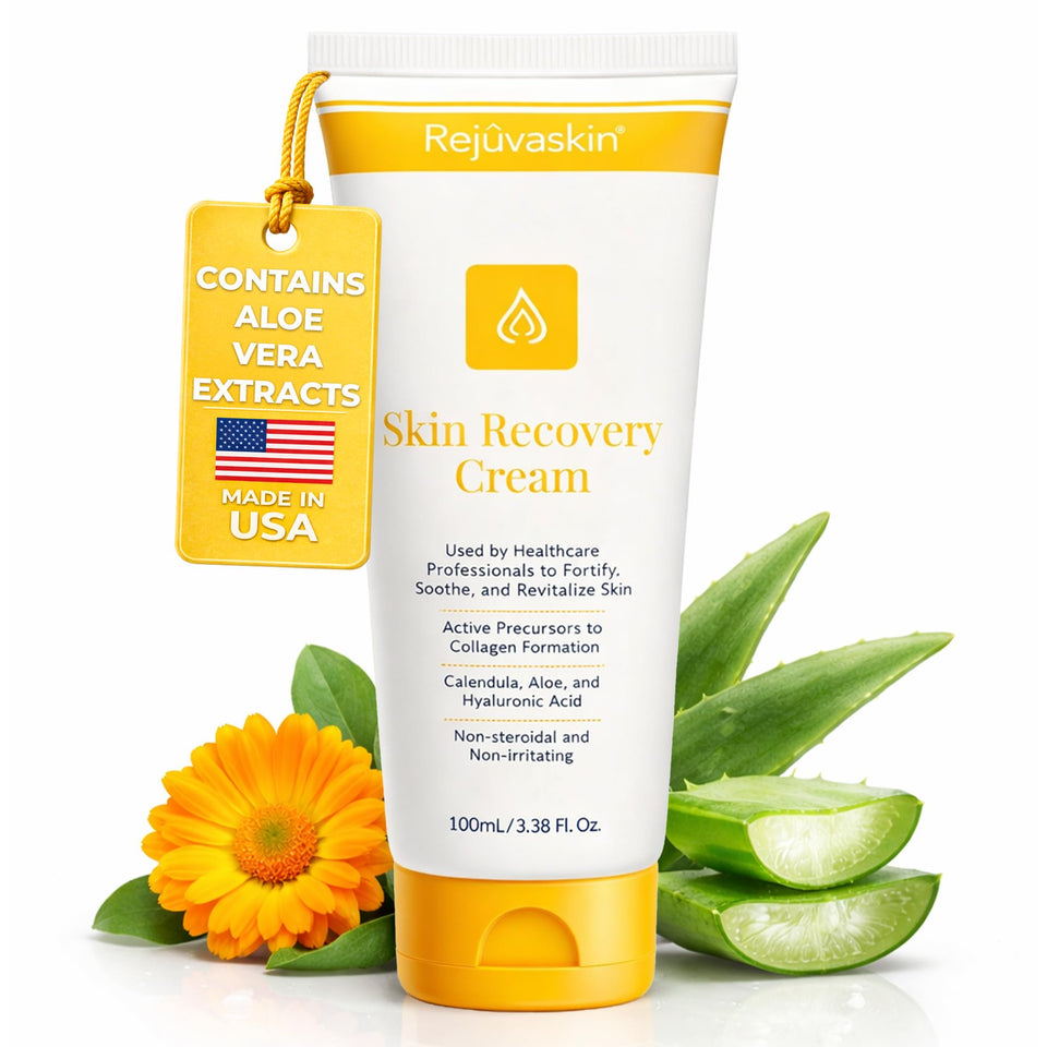 Rejuvaskin front packaging 100ml showing product and clear branding for reliable relief