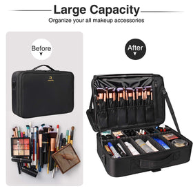 Relavel close-up of 12 brush slots with plastic cover protecting brushes