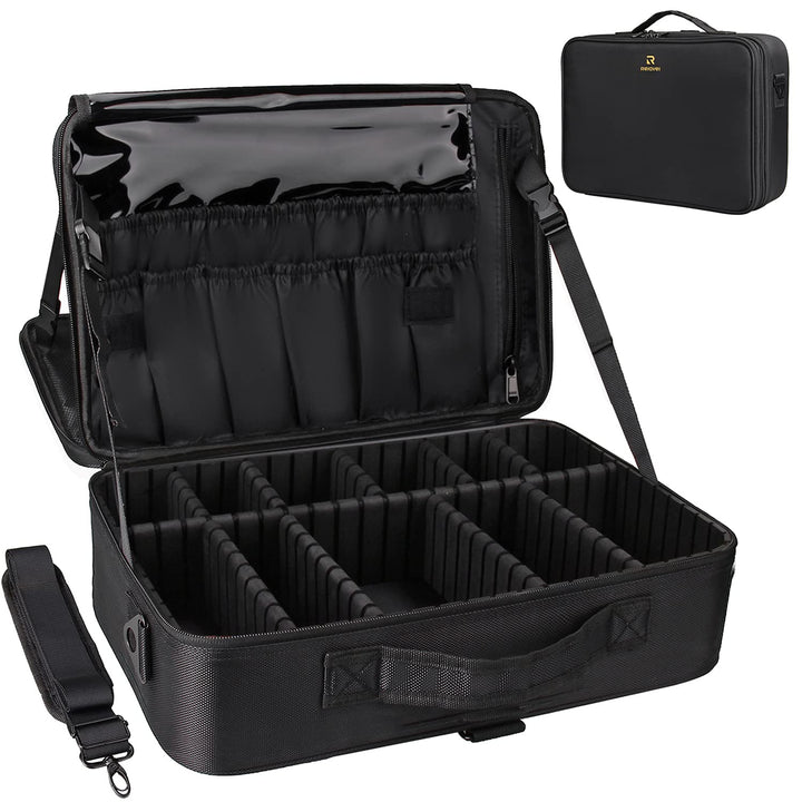 Relavel front exterior view showing durable case and easy-carry benefit
