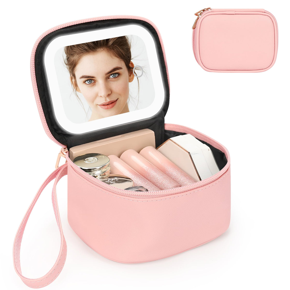 Relavel lifestyle poolside use showcasing portable touch-ups and convenience