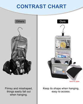 Relavel mesh pocket close-up securing bottles upright for spill-free travel
