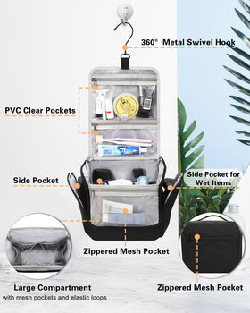 Relavel open full view displaying compartments and clear visibility for quick access