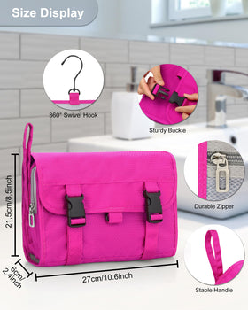 Relavel opened bag showing four compartments and easy access organization