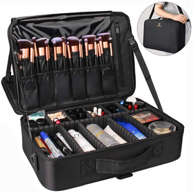 Relavel size comparison with palettes and tools illustrating large capacity