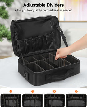 Relavel open first layer with mesh and zipper pockets for quick-access organization