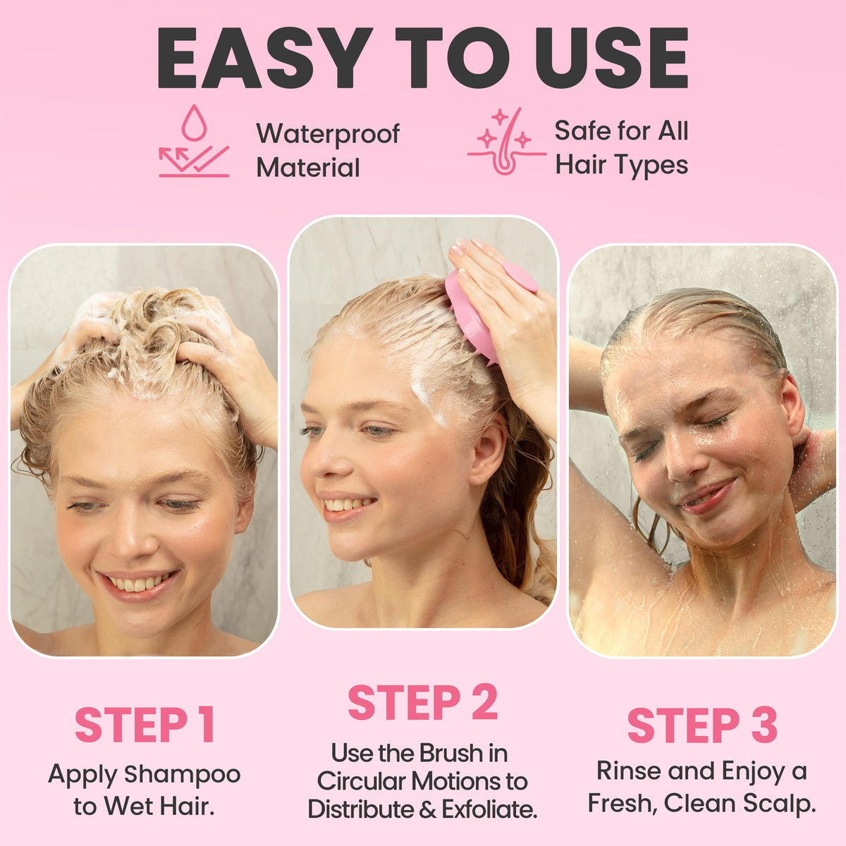 RELAXXO dry scalp massage in a lifestyle setting delivering relaxing comfort benefit