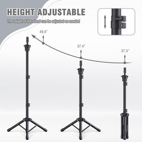 Relx size comparison on tabletop showing compact footprint and scale for workstations