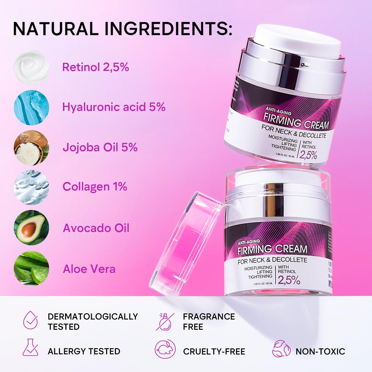 REMEDIAL PAXWELL open jar top view showing creamy formula benefit: rich hydration