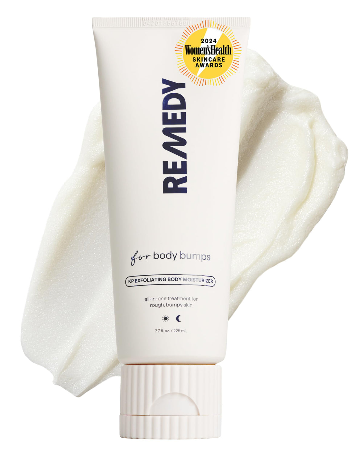 Remedy Science front packaging showing product and benefit for smoother skin
