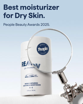 Remedy Science cream being dispensed to demonstrate easy use