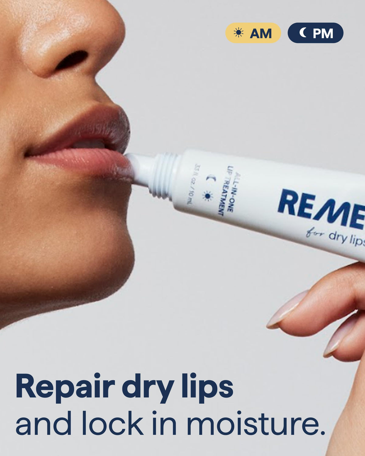 Remedy Science application in hand demonstrating nonsticky finish and smooth spreading