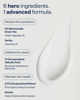 Remedy Science serum applied on hand to show amount and smooth application benefit