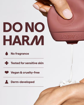 Remedy Science dermatologist holding tube to show professional formulation trust benefit