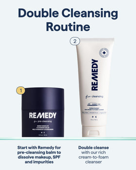 Remedy Science lifestyle vanity scene showing daily routine integration and bathroom-friendly design