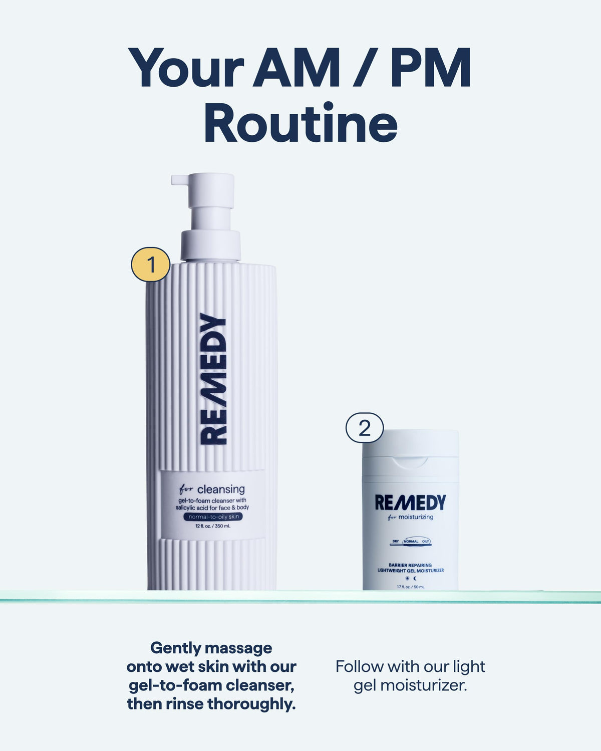 Remedy Science lifestyle sink shot with product staged to show everyday usability