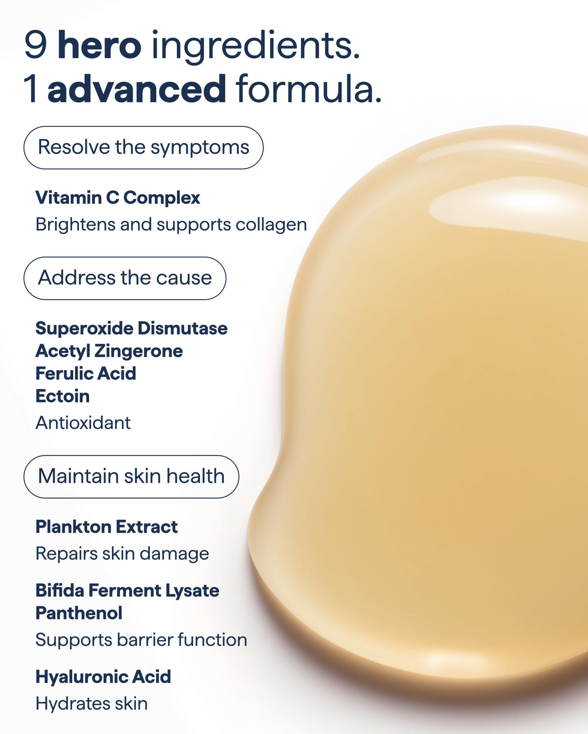 Remedy Science in a morning routine setting beside sunscreen to show daytime antioxidant pairing