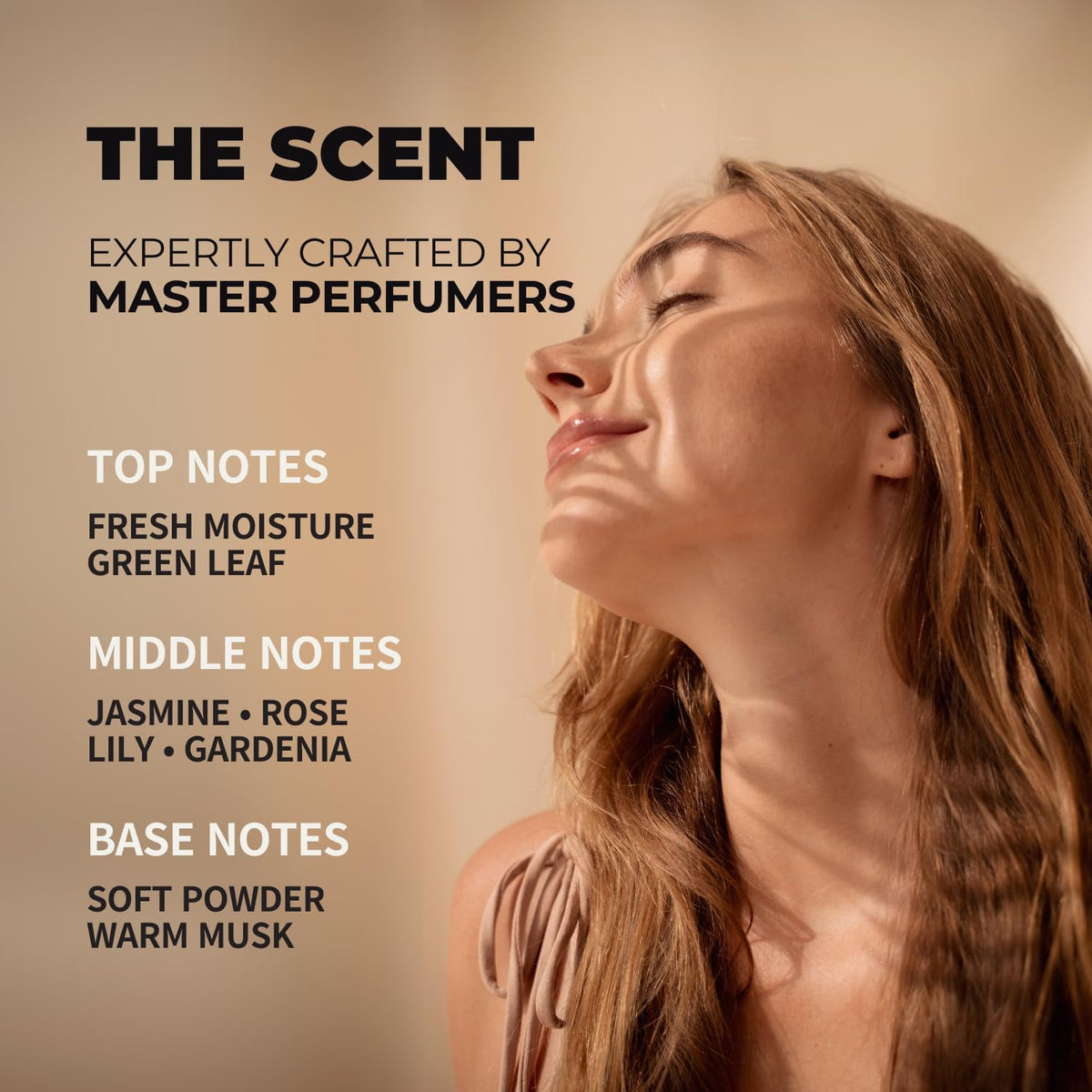 Rememberin being applied underarm to demonstrate targeted odor control