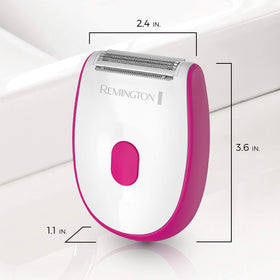 Remington angled head detail improving reach and faster shaving