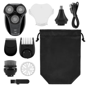 Remington Balder beard trimmer attachment demonstrating length adjustment