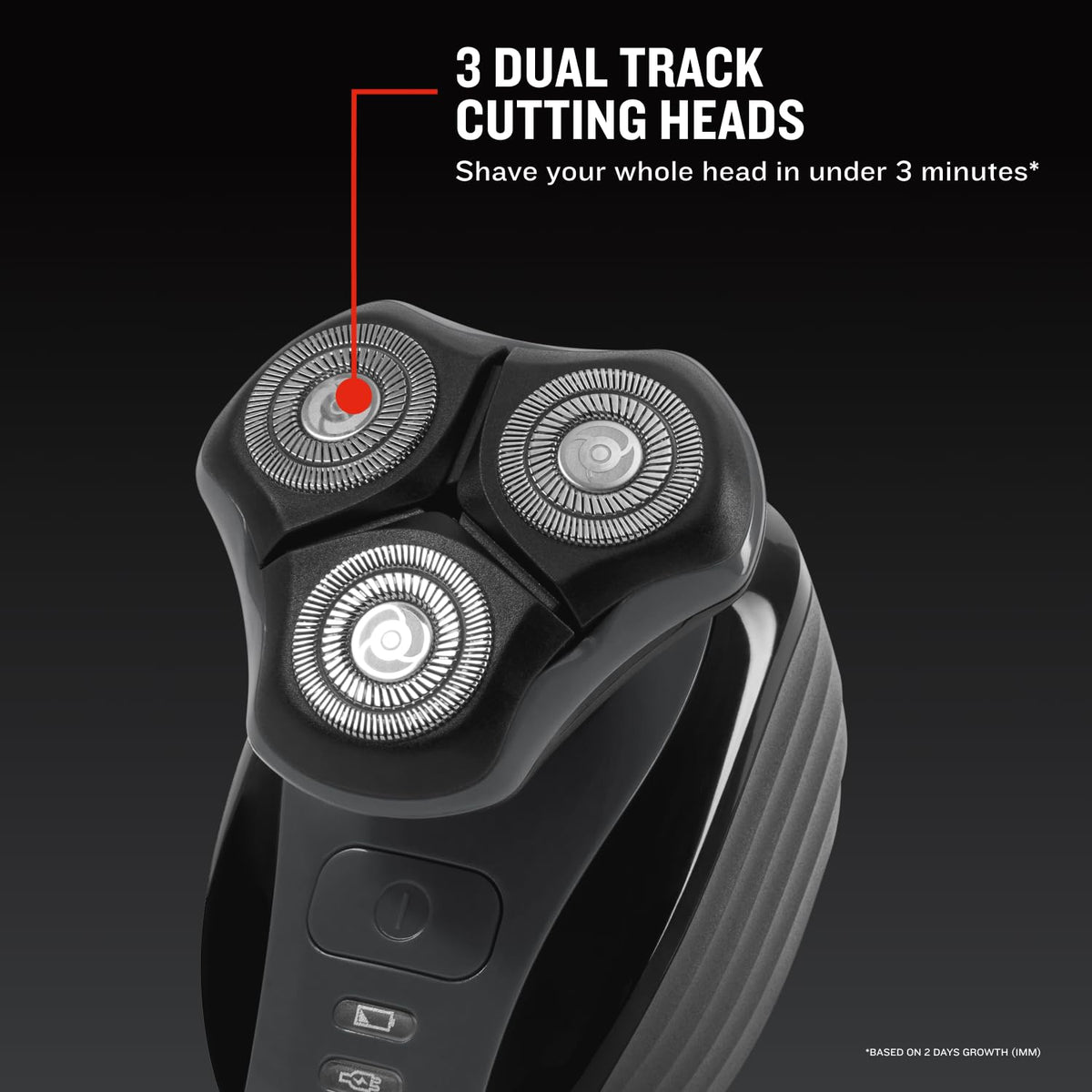 Remington Balder ergonomic grip angle for comfortable handling and control