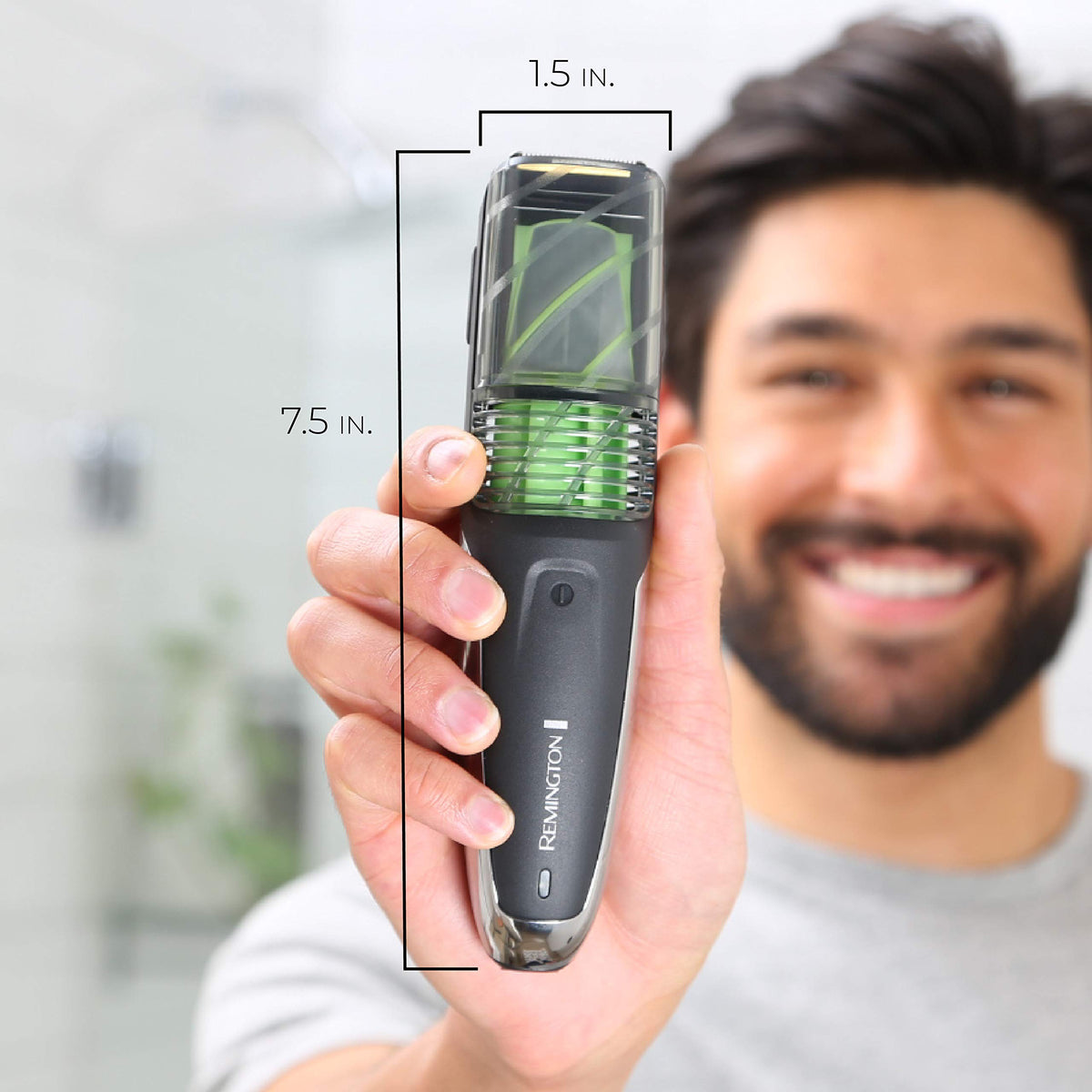 Remington plugged in while charging for uninterrupted grooming
