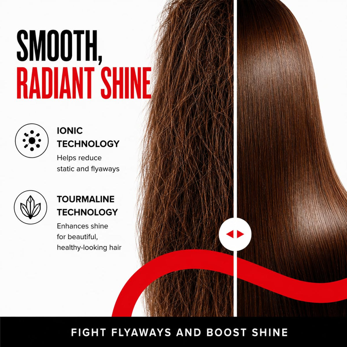 Remington concentrator nozzle detail for precise airflow and smooth straightening results