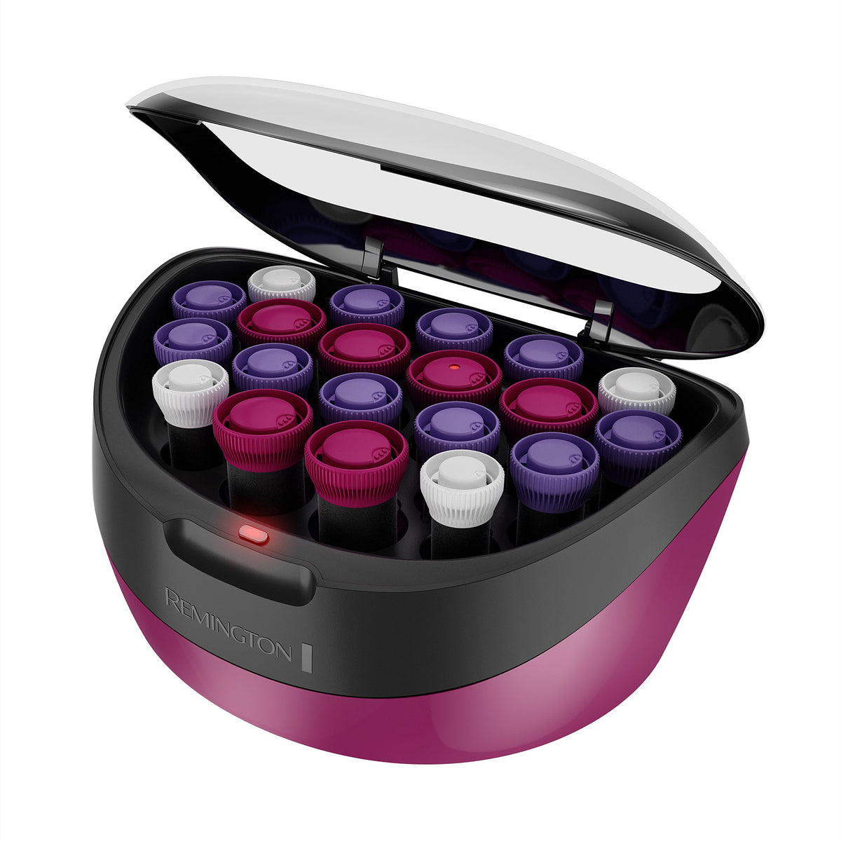 Remington front packaging showing full 20-piece set and benefits
