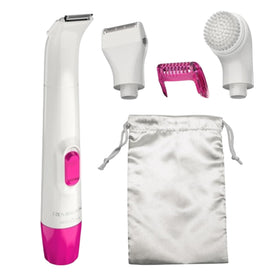 Remington front view of kit showing compact grooming convenience