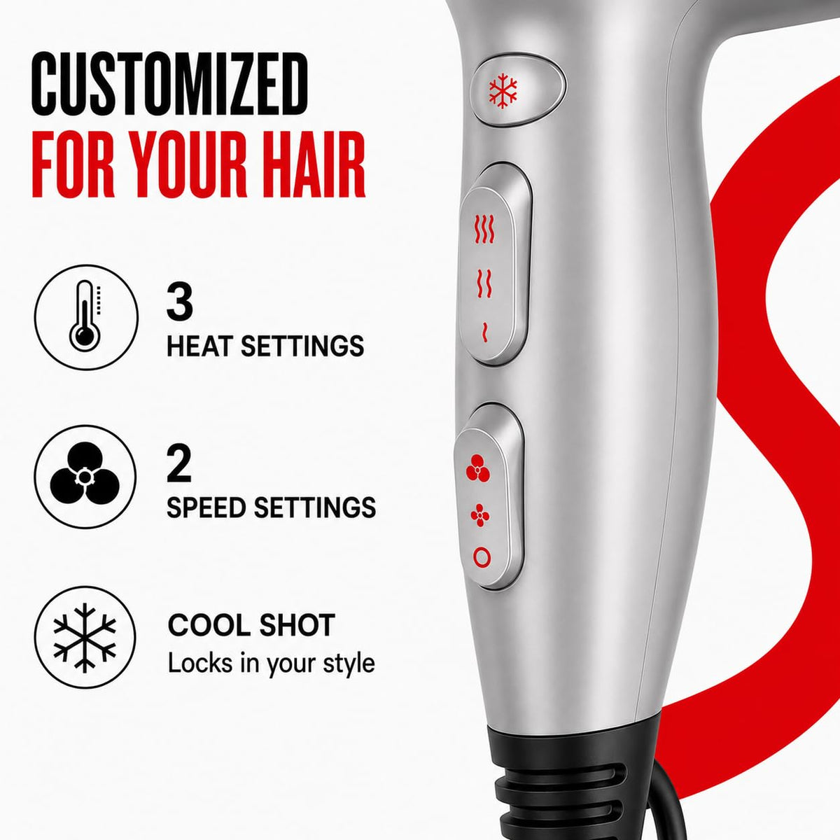 Remington hair dryer in use styling a model for faster drying and salon-like finish