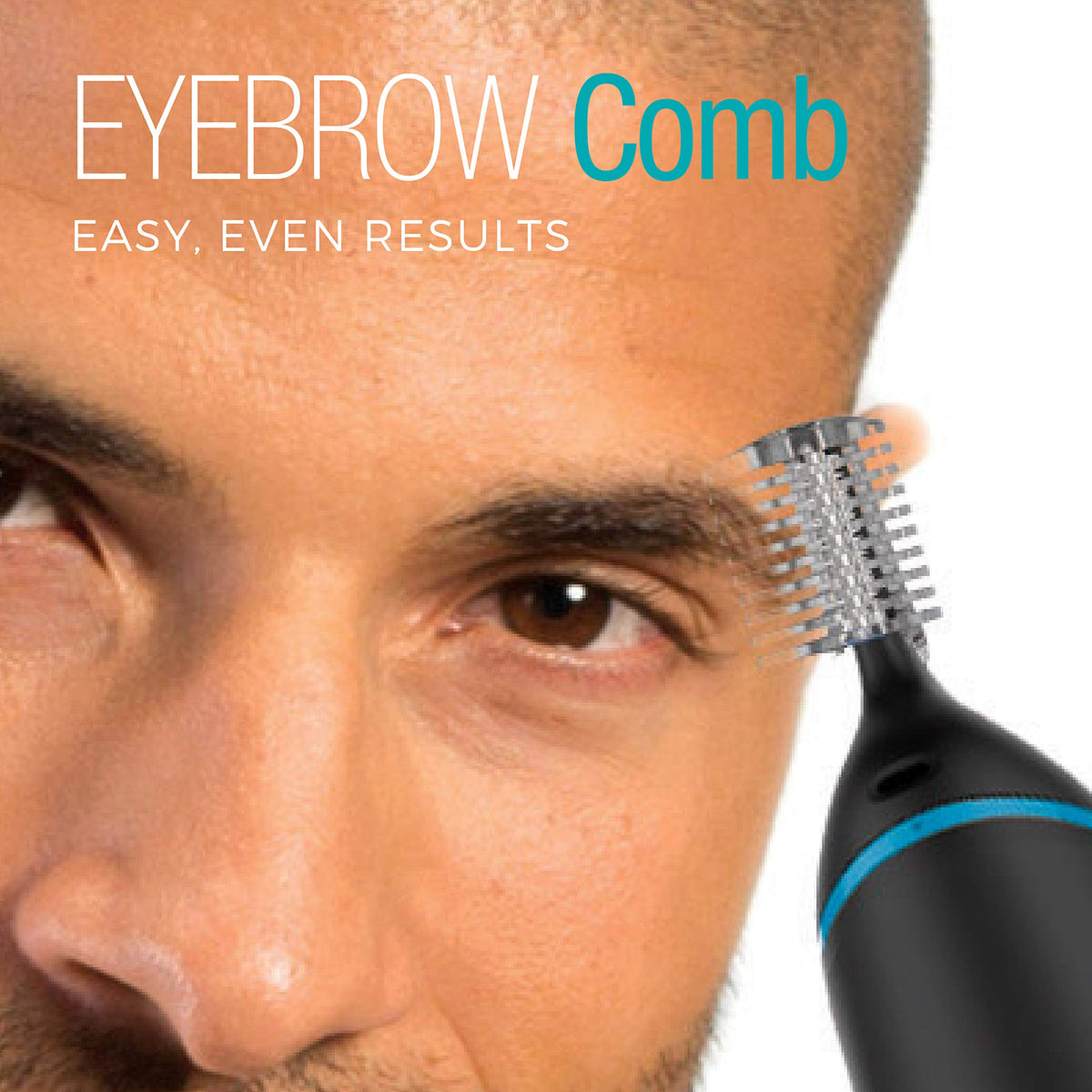 Remington in-use nose trimmer in shower demonstrating waterproof easy-clean benefit