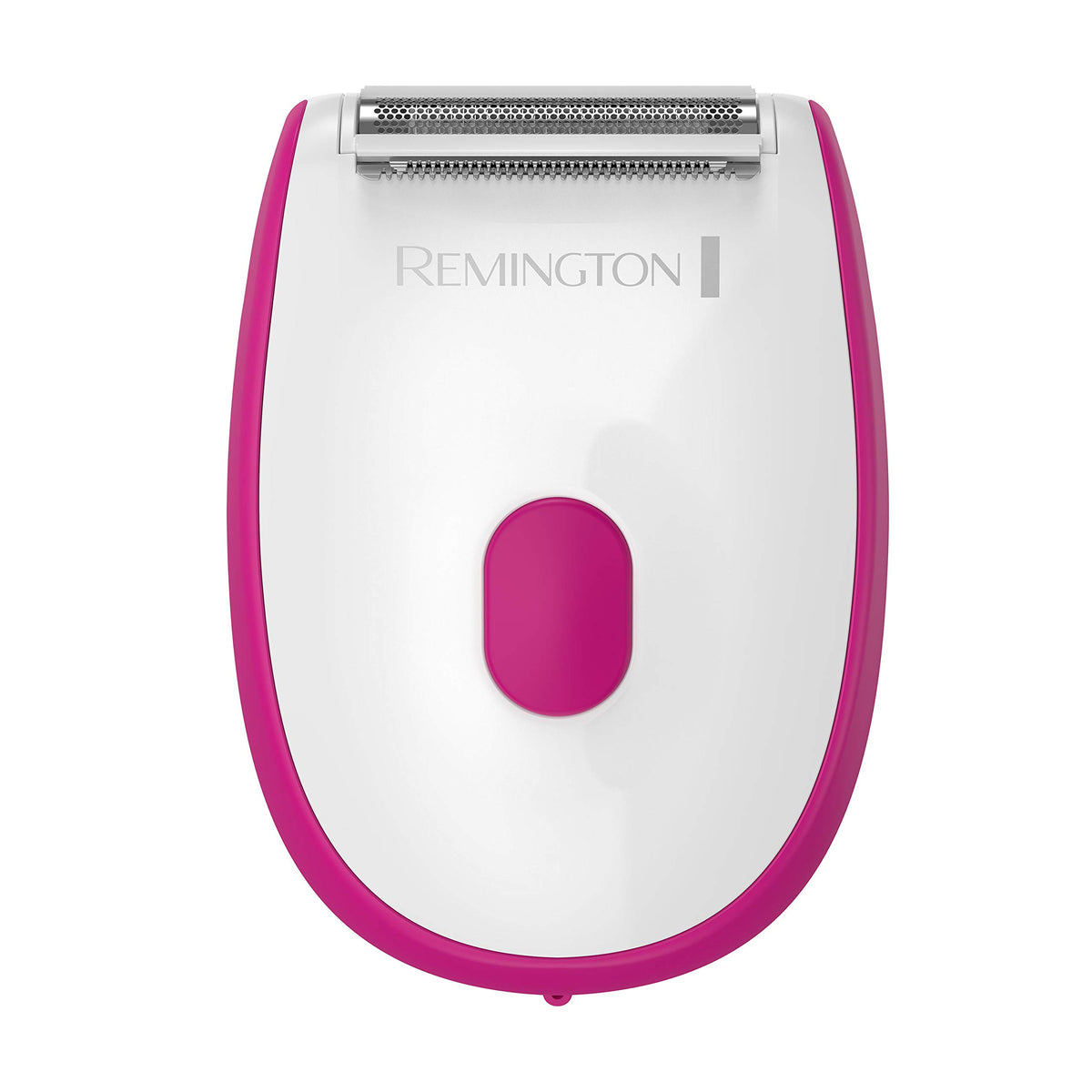 Remington retail packaging and label showing model and travel-friendly features