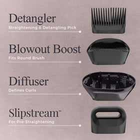 Remington Pro Wet2Style blowout boost used with round brush to add volume