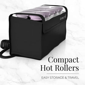 Remington roller ceramic surface close-up demonstrating even heat distribution and shine