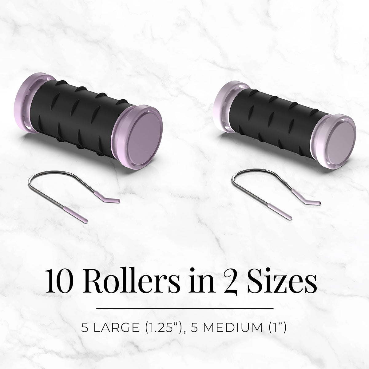 Remington rollers in hair creating voluminous curls and long-lasting body