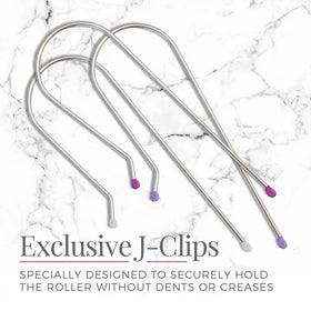 Remington rollers in hair demonstrating easy at-home styling and volume
