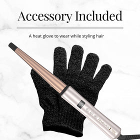 Remington wand held in hand for size and scale comparison showing comfortable grip