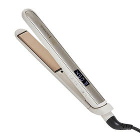 Remington front view of Shine Therapy flat iron showing sleek design and professional finish