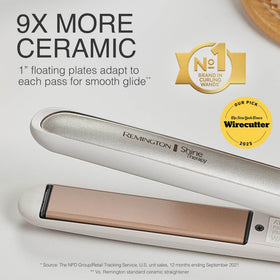 Remington hand-held view demonstrating compact size and travel-friendly styling convenience