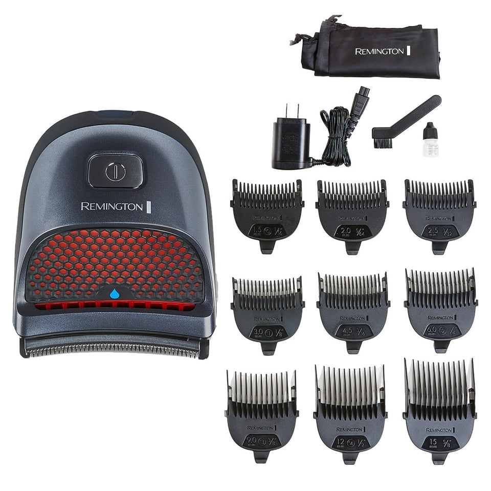 Remington Shortcut Pro front view showing compact cordless design and benefits