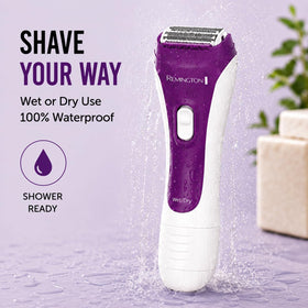 Remington bikini trimmer attachment clipped on shaver, precise shaping benefit