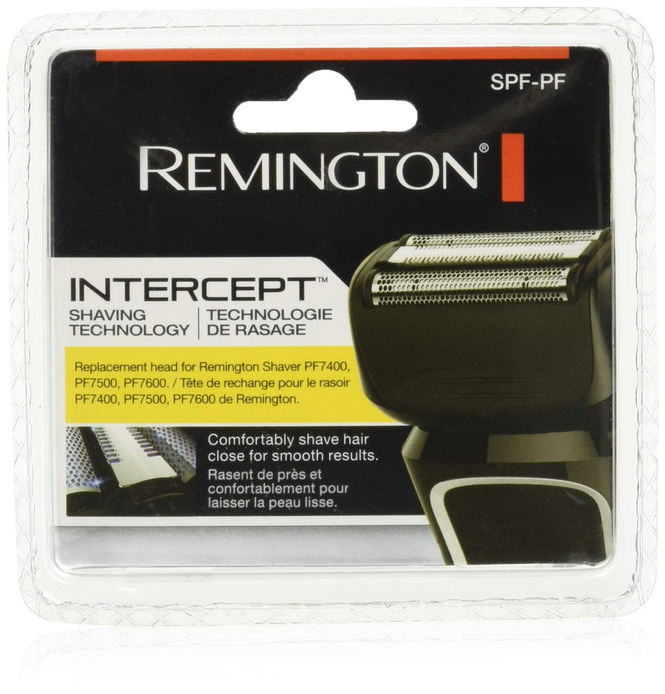 Remington SPF-PF replacement head front view showing fit and quick installation benefit