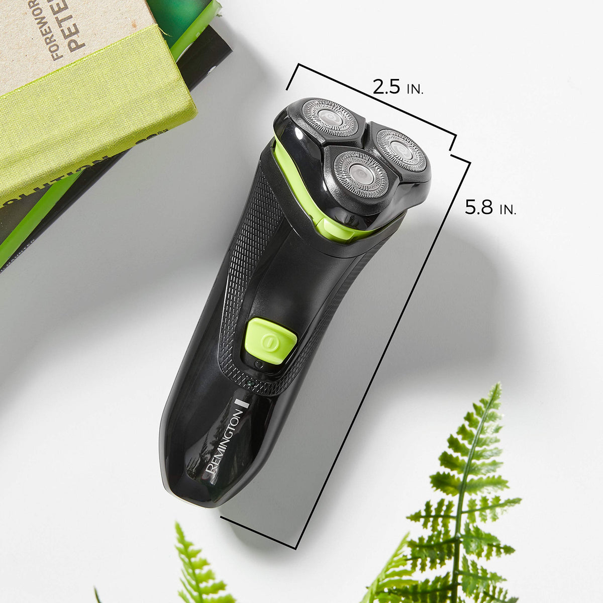 Remington Ultrastyle in bathroom styling scene showing quick morning grooming convenience