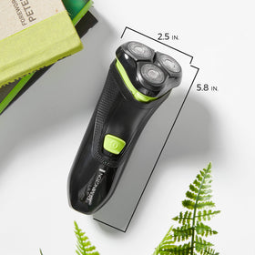 Remington Ultrastyle in bathroom styling scene showing quick morning grooming convenience