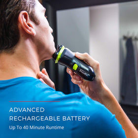 Remington Ultrastyle USB charging cable displayed to highlight universal USB charging convenience