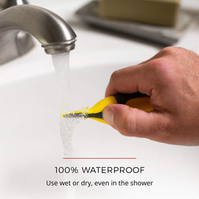 Remington washout system open blades for easy cleaning and peak performance