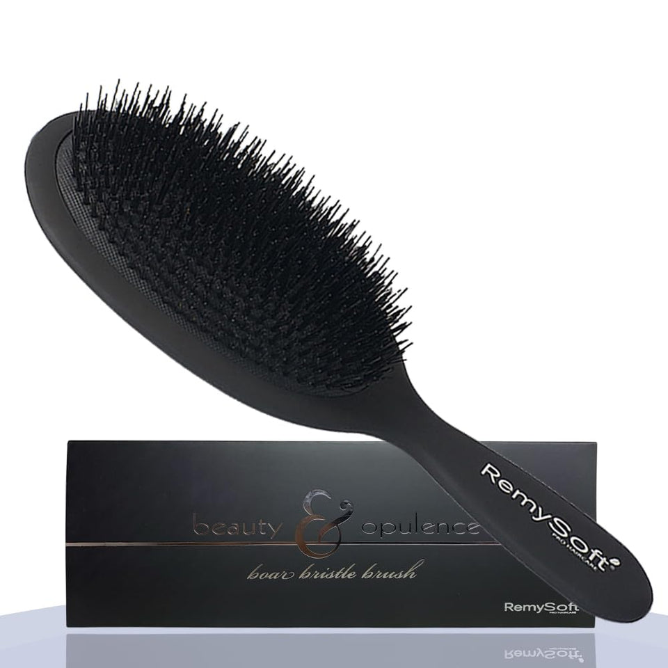 RemySoft brush front view showing paddle shape and professional finish for smoother styling