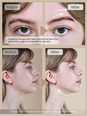 Rena Chris rose quartz gua sha polished surface highlighting smooth glide benefit