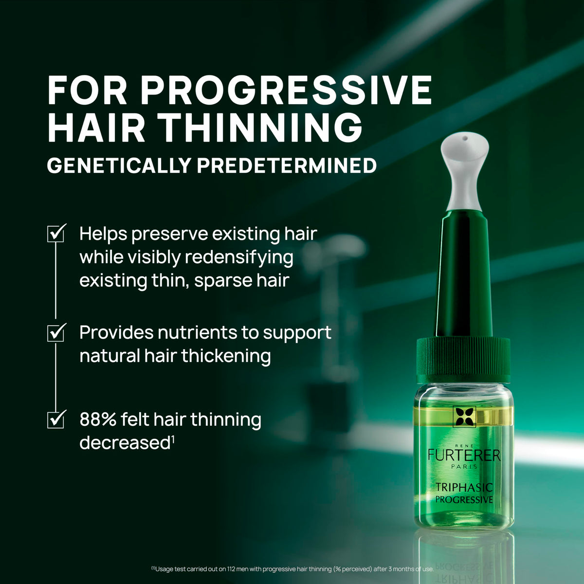 René Furterer close-up of applicator tip for precise scalp placement and easy dosing