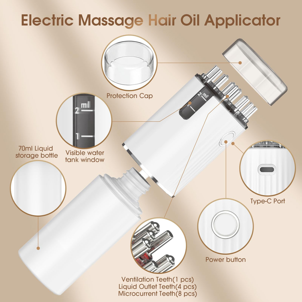 Renergy in a travel pouch on a vanity indicating on-the-go scalp care